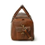 Personalized Embossed Leather Bag-Best Travel Gift for Men