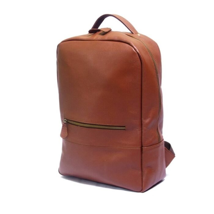 Personalized Engraved Leather Backpack-Diaper Bag- Laptop Bag & Travel-Rucksack for Him and Her