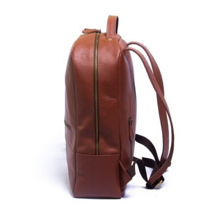 Personalized Engraved Leather Backpack-Diaper Bag- Laptop Bag & Travel-Rucksack for Him and Her