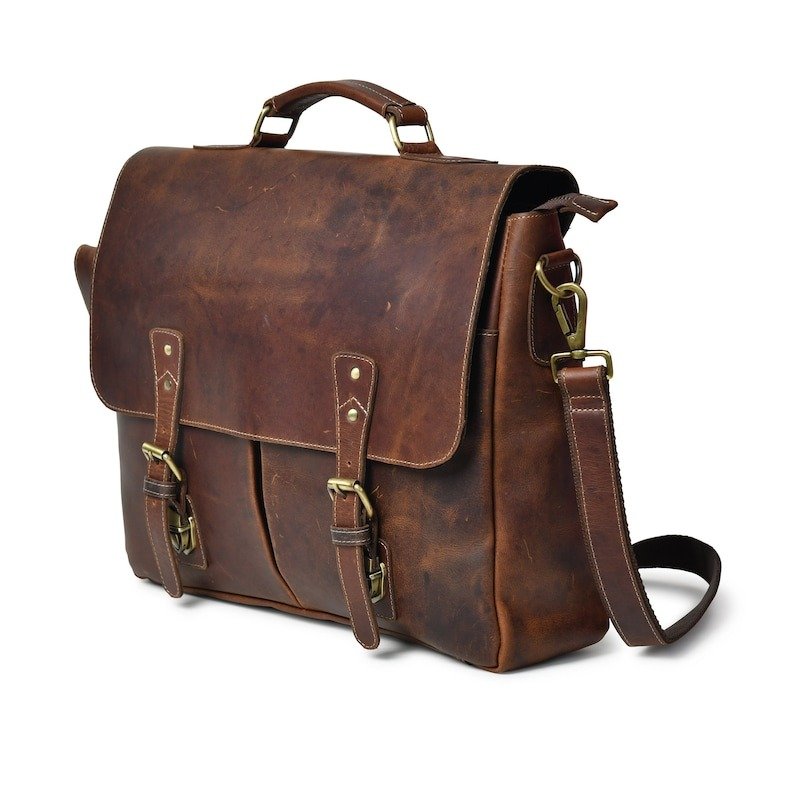 Personalized Leather Messenger Bag – Monogrammed Travel & Laptop Satchel for Men5 Personalized Leather Messenger Bag–Monogrammed Travel & Laptop Satchel for Men
