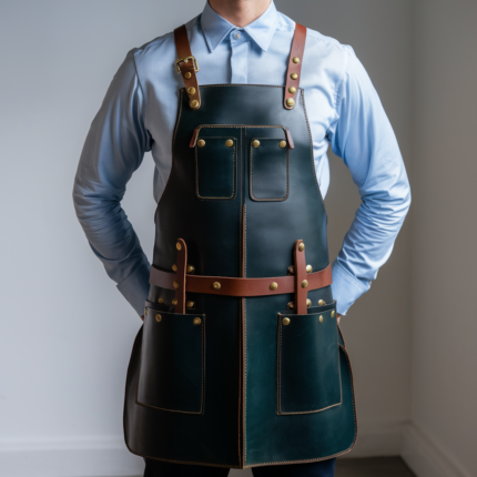 Fortified Heritage Crazy Horse Leather Apron with Premium Durability