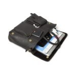Handmade Leather Messenger Bag for Men - Image 4