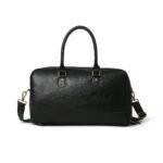 Men's Leather Duffle Bag – Luxury Weekender Travel Bag for Him - Image 6