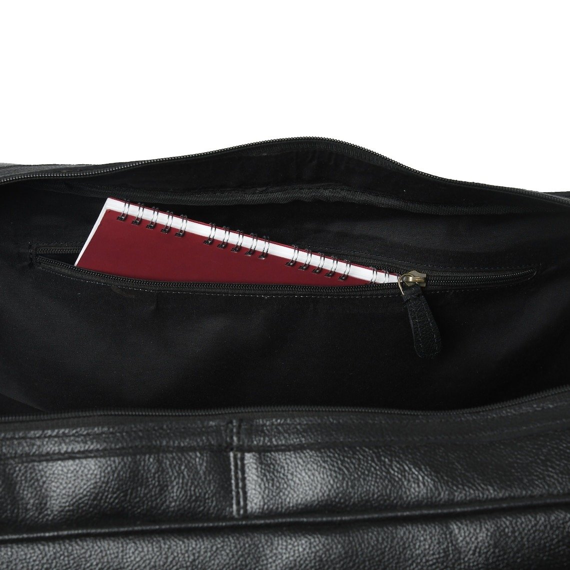 il_1140xN.4294348071_mv1c Men's Leather Duffle Bag – Luxury Weekender Travel Bag for Him - Image 4