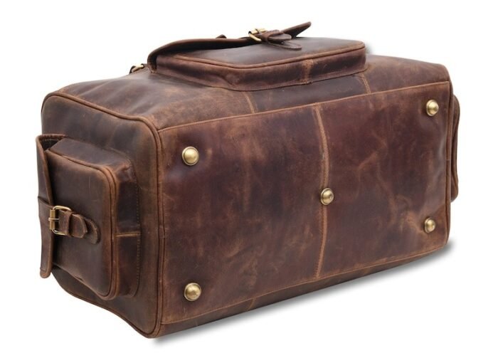 Personalized Leather Weekender Travel Bag – Luxury for Short Trips - Image 7