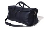 Handmade Large Leather Duffle Bag - Weekend & Overnight Travel Bag - Image 2