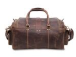 Personalized Leather Weekender Travel Bag – Luxury for Short Trips - Image 6