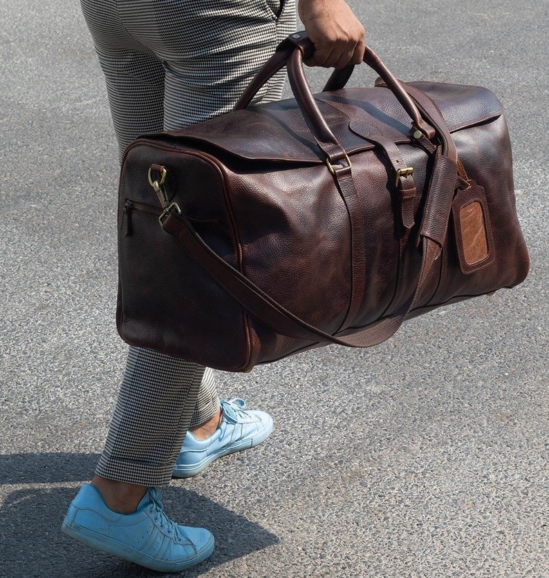 il_794xN.2917033677_qly5 Handmade Leather Travel Duffle Bag | Personalized Weekender Carry-On