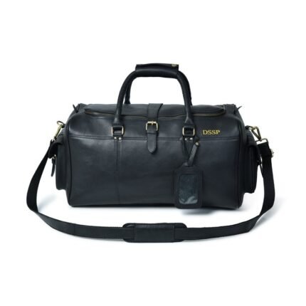 Men's Leather Duffle Bag | Genuine Full-Grain Leather Weekender Bag