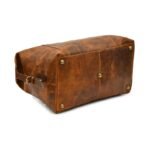 Handmade Leather Duffle Travel Bag | Personalized Weekender Bag for Men