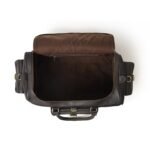 Men's Leather Duffel Bag with Shoulder Strap - Image 4