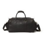 Men's Leather Duffel Bag with Shoulder Strap - Image 7