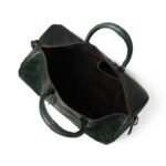 Men's Leather Duffel Bag with Integrated Shoe Compartment - Image 4