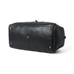 Men’s Leather Duffel Bag with Shoe Compartment - Image 6