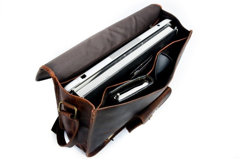 il_794xN.6082185988_fjsb Classic Full Grain Leather Briefcase – Timeless Elegance for Work or Travel - Image 5
